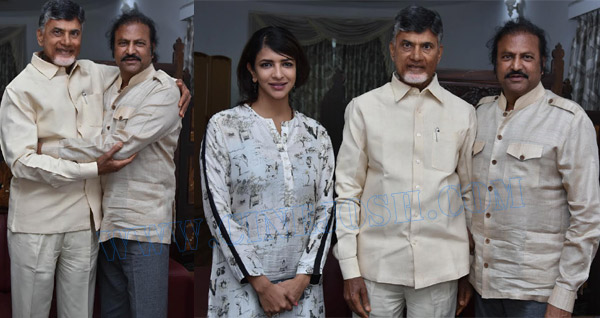 chandrababu naidu,tdp,mohan babu,lakshmi prasanna,mohan babu meets chandrababu naidu,mohan babu enters into tdp,mohan babu tdp  మోహన్ బాబు తెదేపాలోకి....?